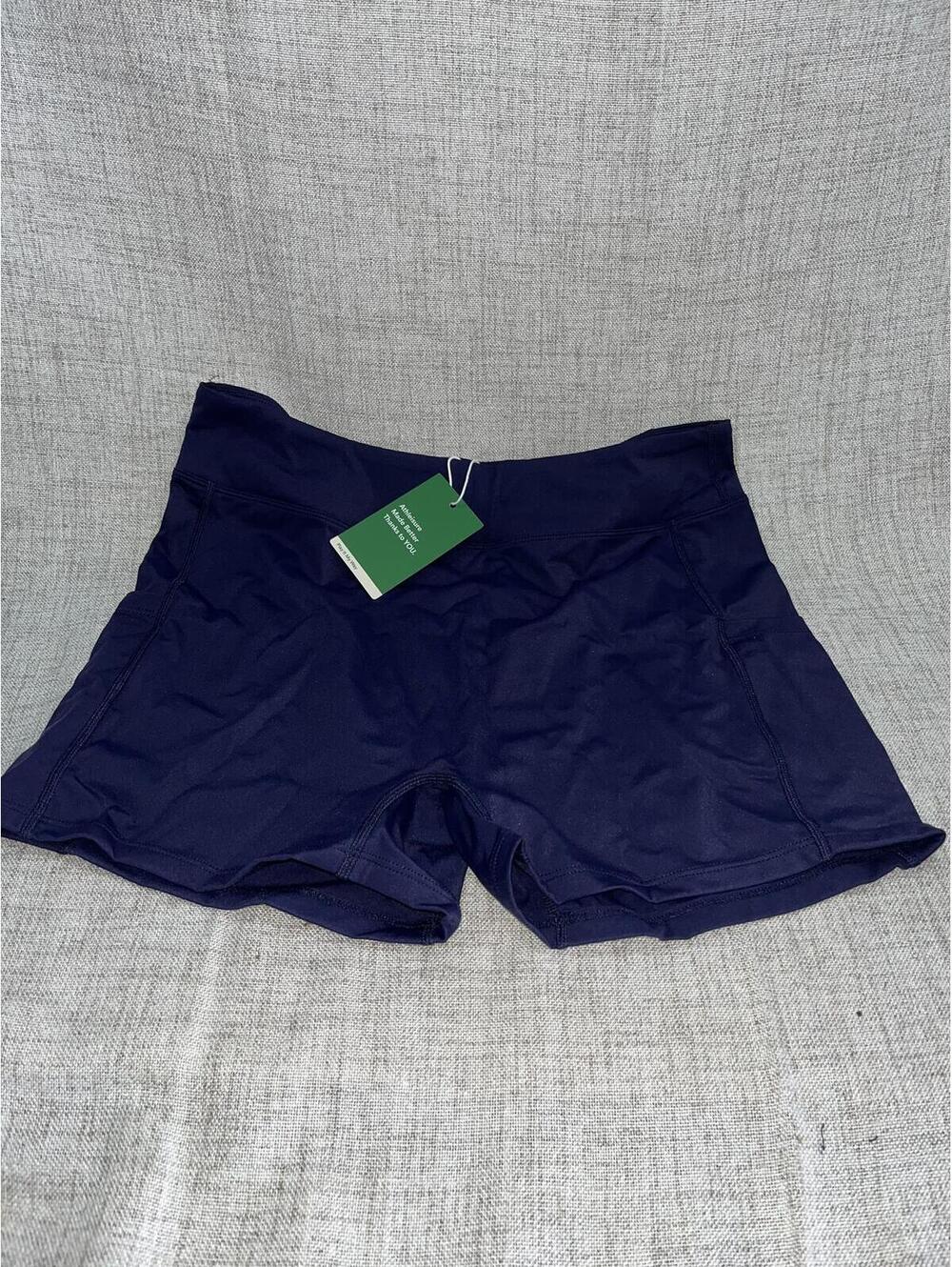 Halara High Waisted Navy / Peacoat Shorts XL NWT